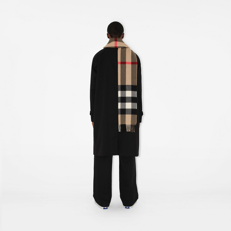 Check Cashmere Scarf 6
