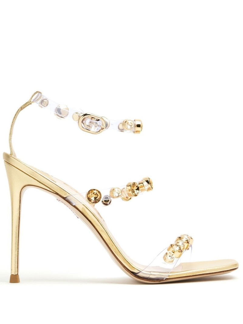 Rosalind 100mm gem-embellished sandals 1