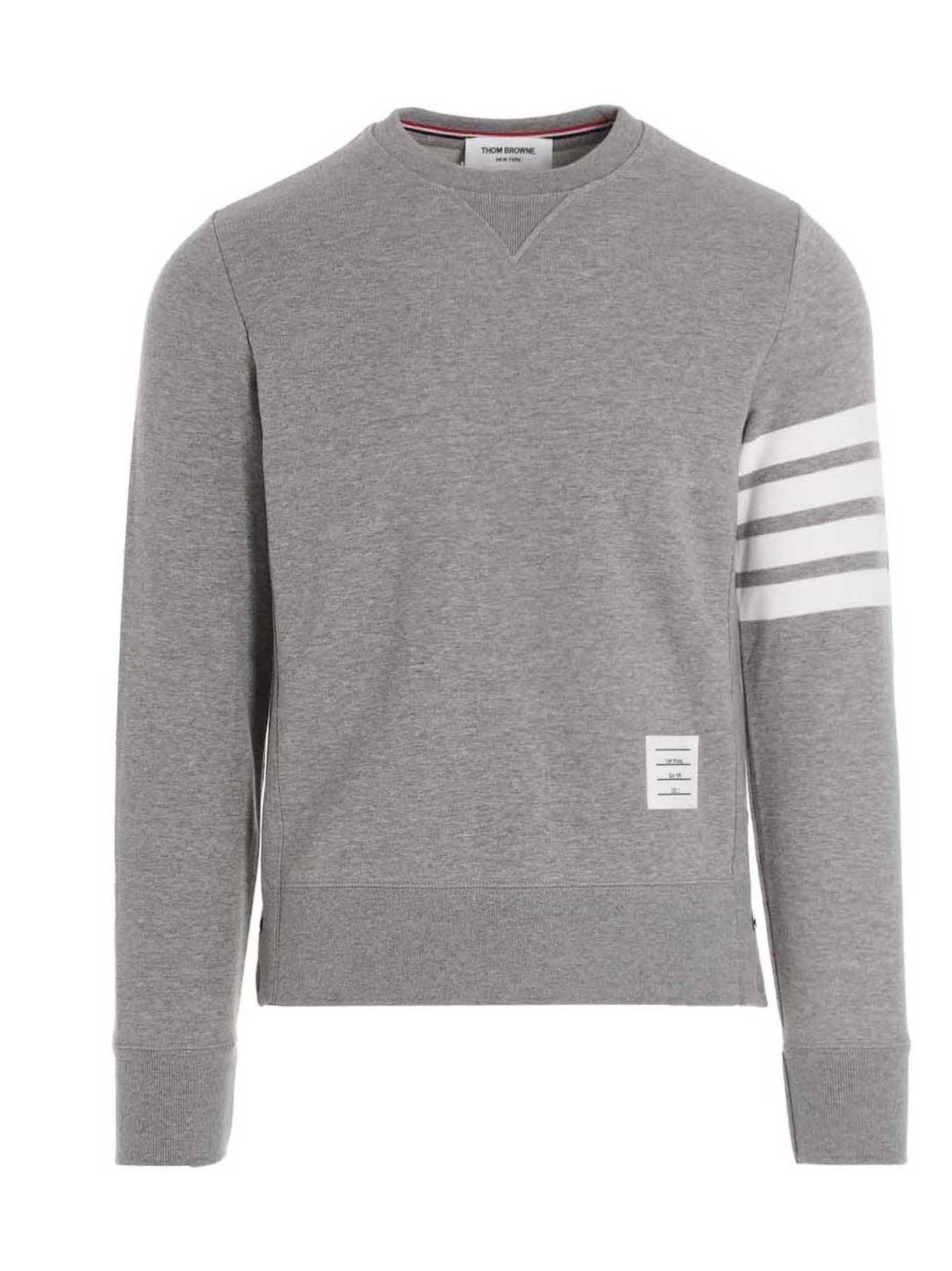 4 Bar Sweatshirt Gray - 1