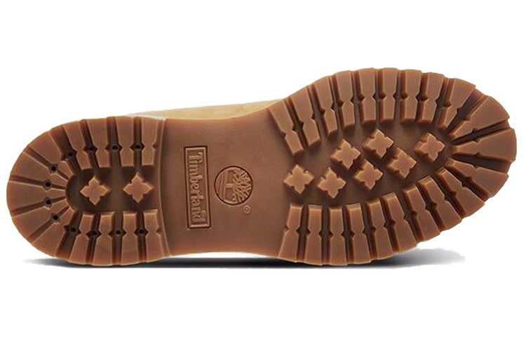 Timberland 6-Inch Premium Logo Wide-Fit Boots 'Wheat Nubuck' A1TUU - 4