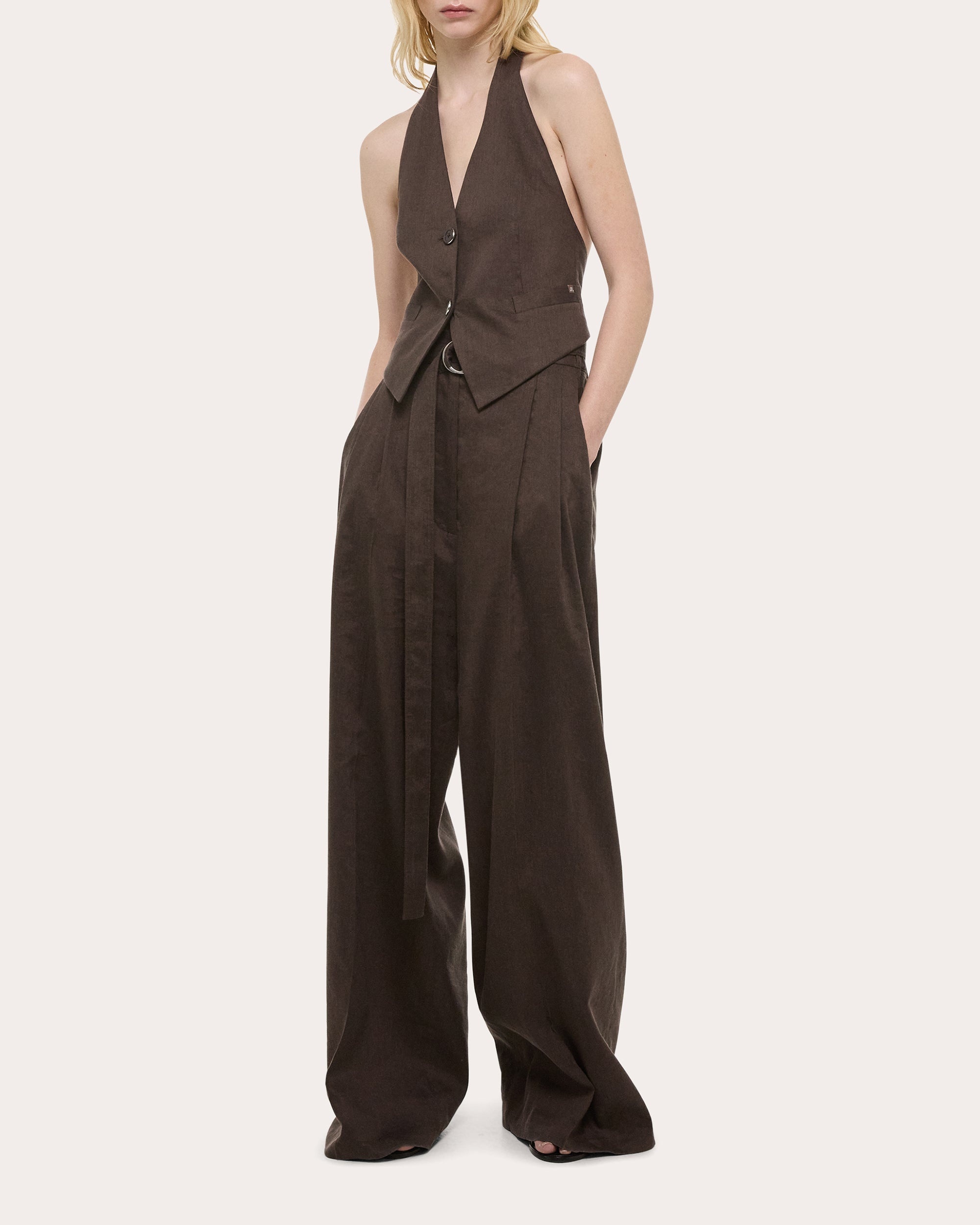 Slim Halter Vest Top - 5