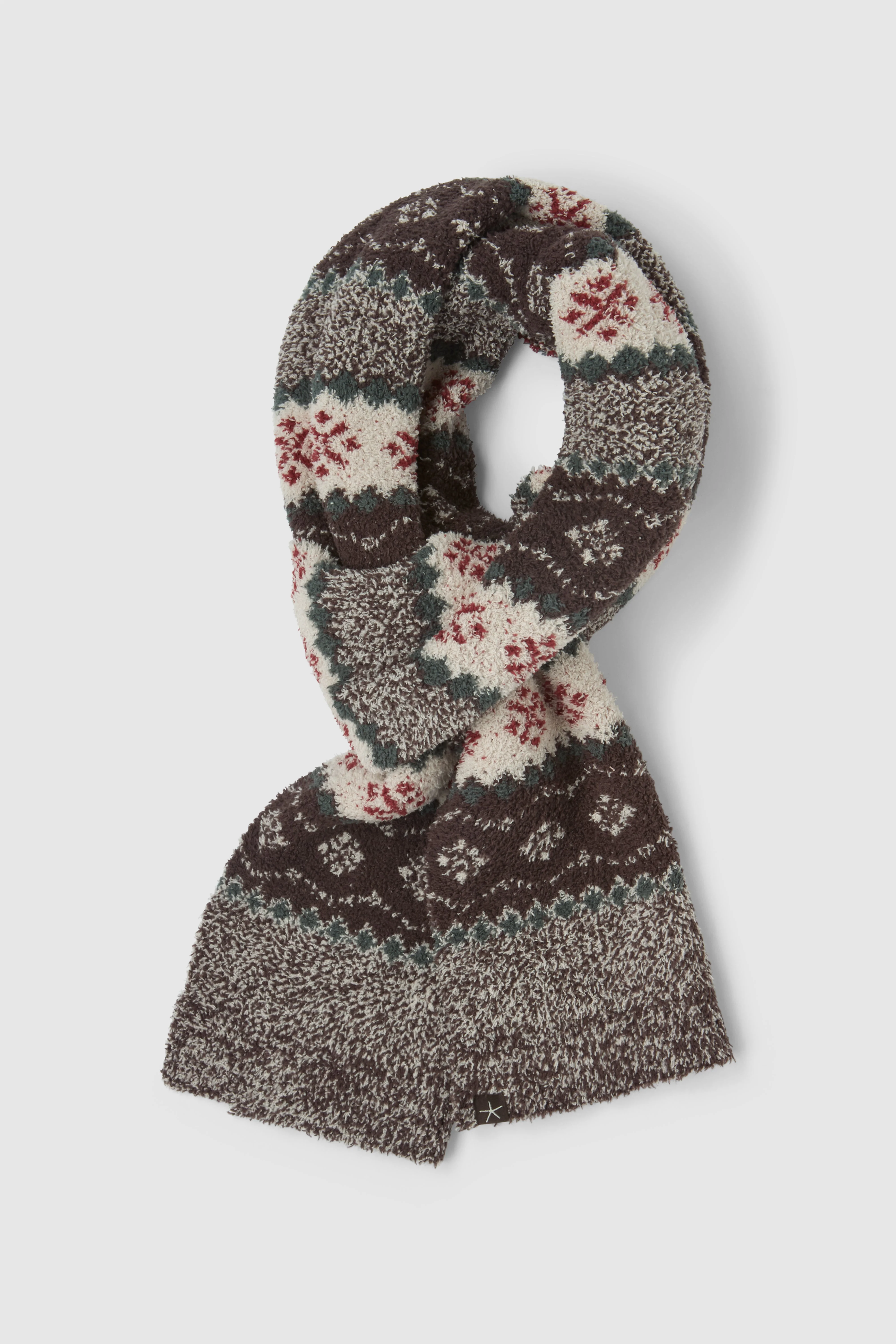 CozyChic® FairIsle Scarf - 1