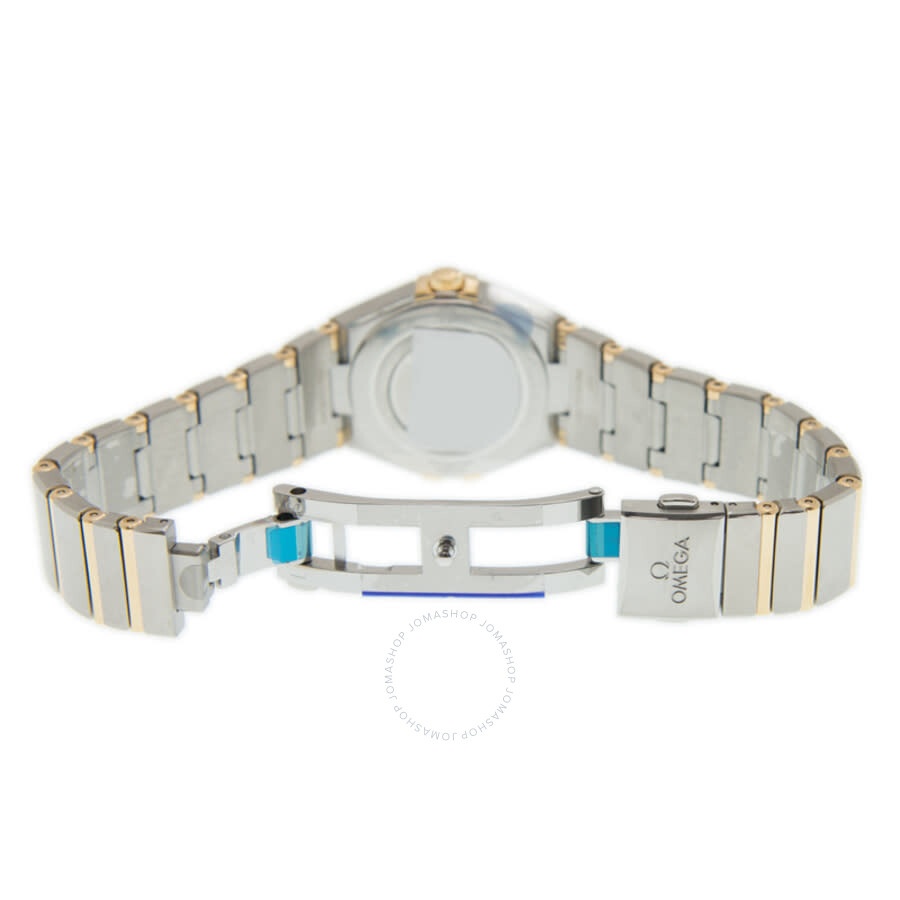 Omega Constellation Manhattan Quartz Diamond White Mother of Pearl Dial Ladies Watch 131.20.28.60.55 - 6