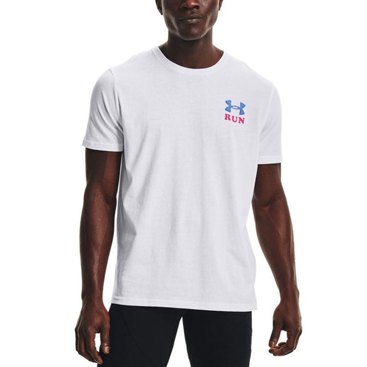 Under Armour Keep Run Graphic T-shirt 'White' 1369406-100 - 4