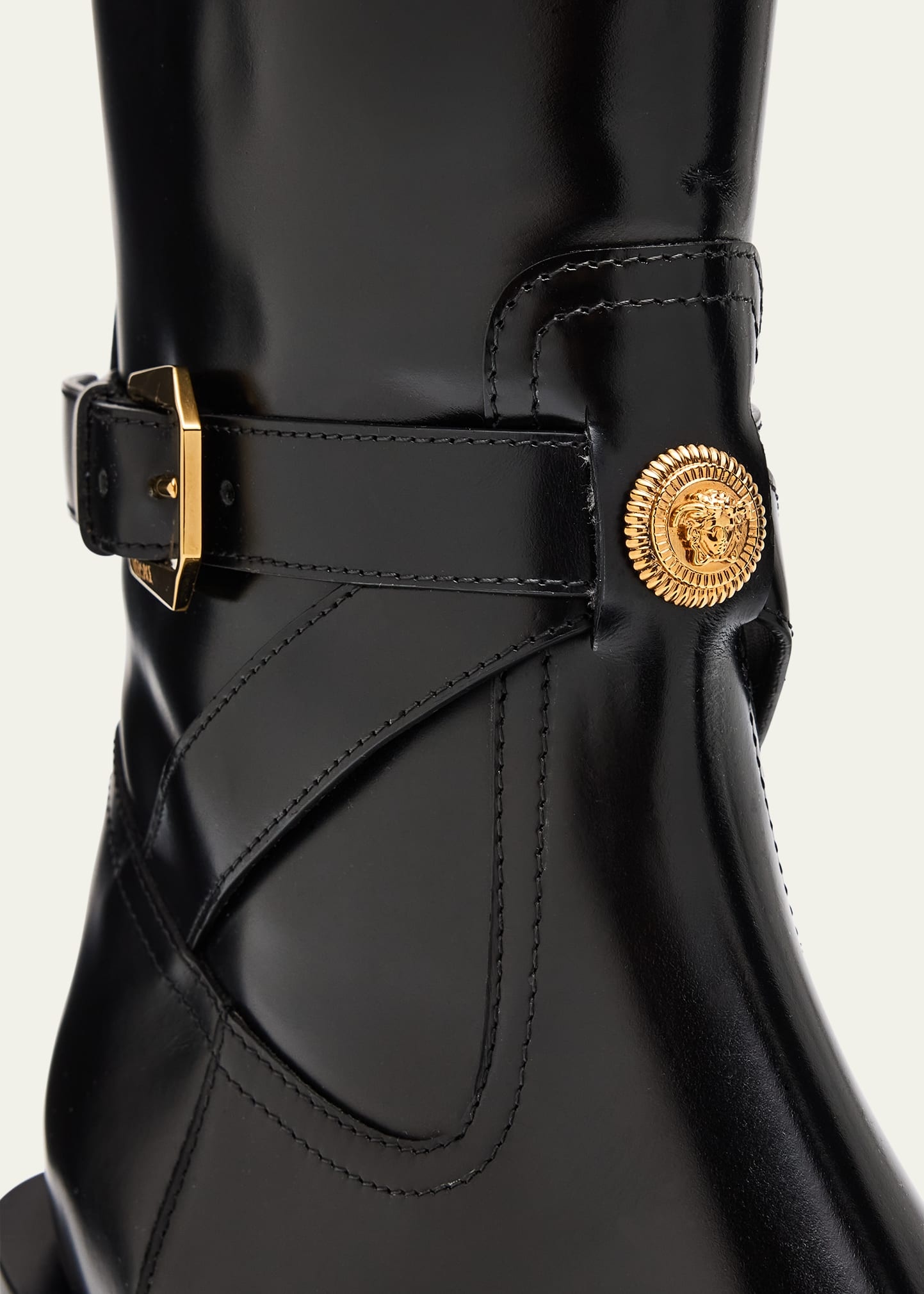 Men's Angelo Leather Zip Ankle Boots - 6