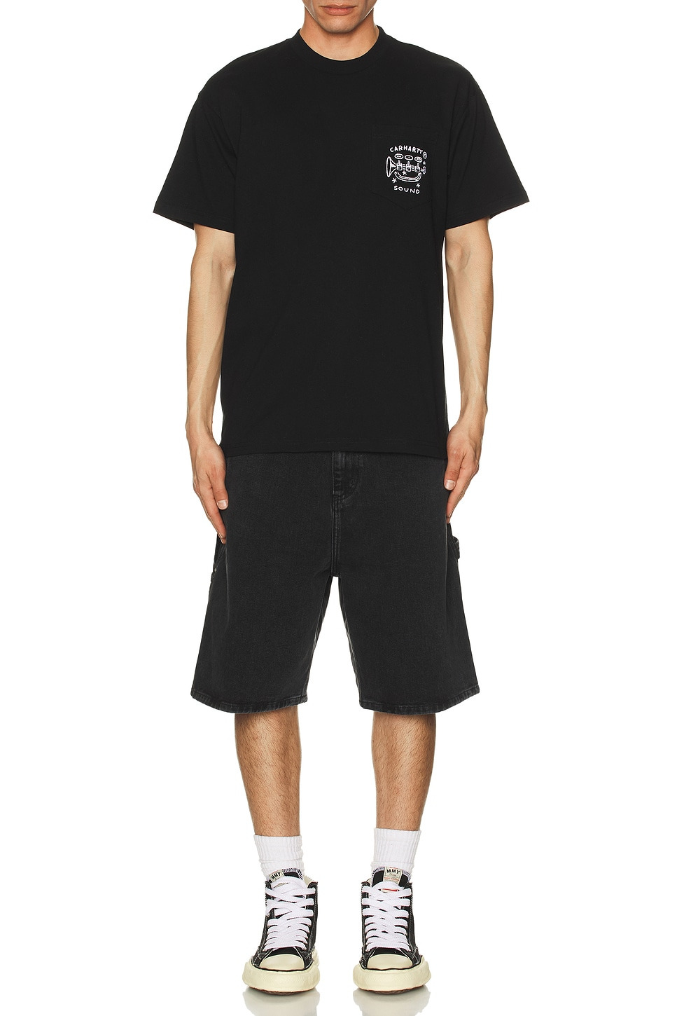 S/S Fragments Pocket T-Shirt - 5