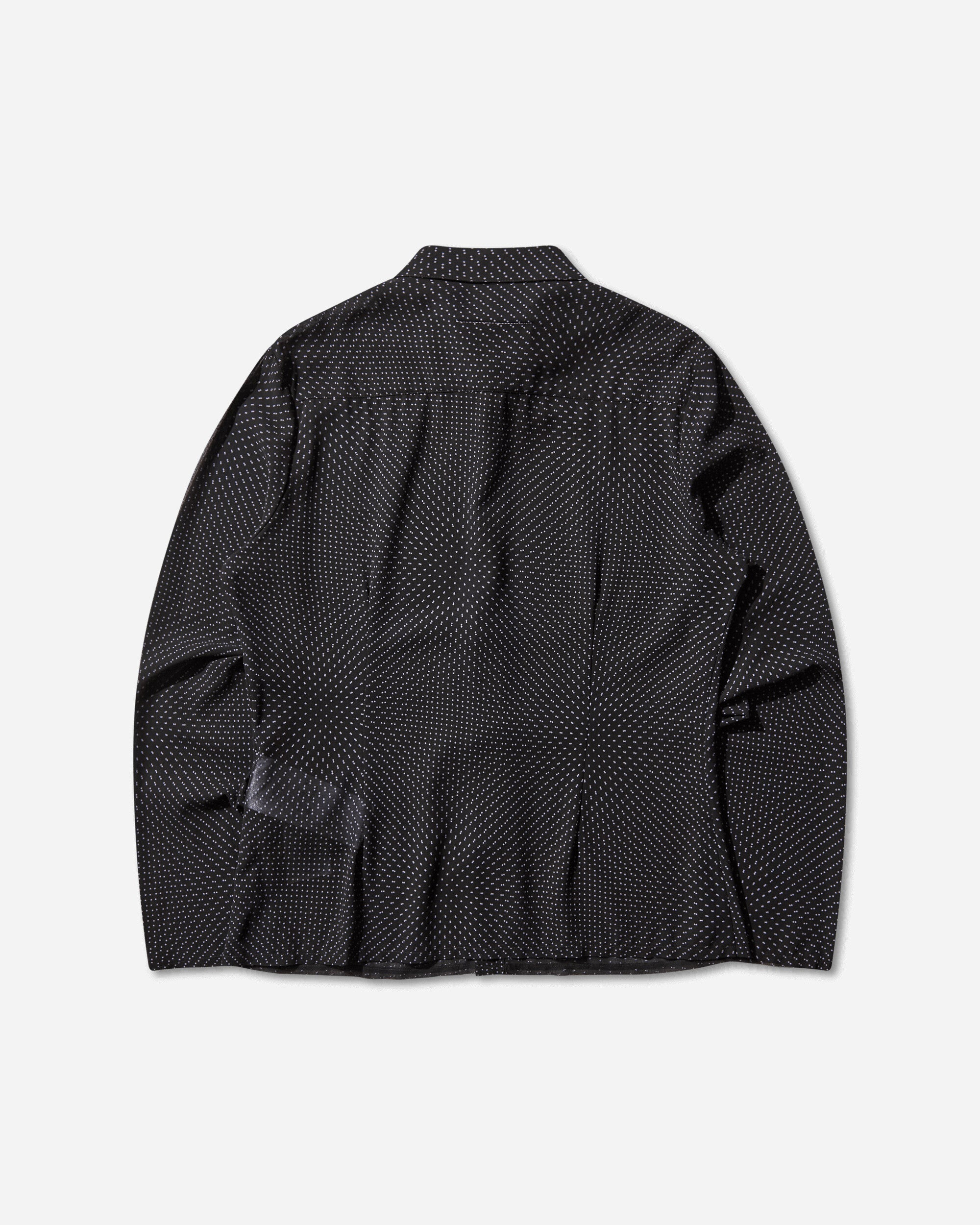 Men's Star Chiffon Shirt Black / White - 2