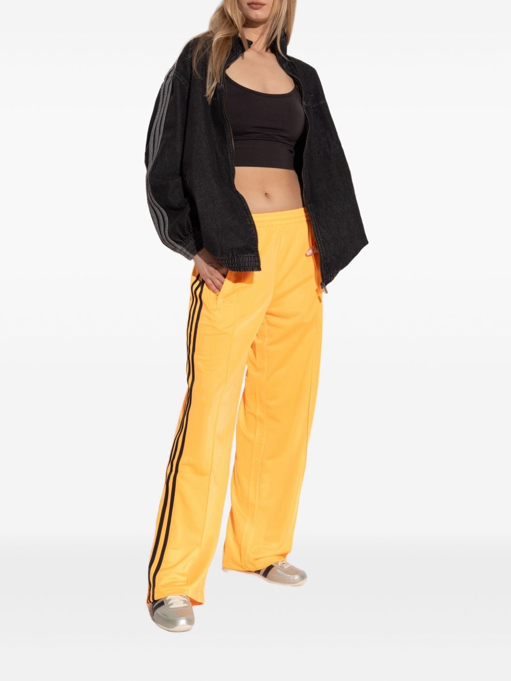 wide-leg track pants - 2