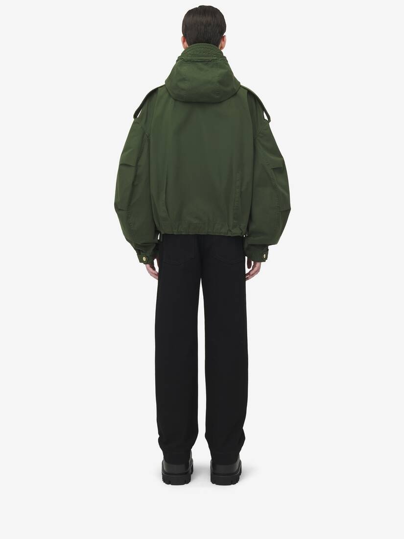 Alexander McQueen Cotton parka | luisaviaroma | REVERSIBLE