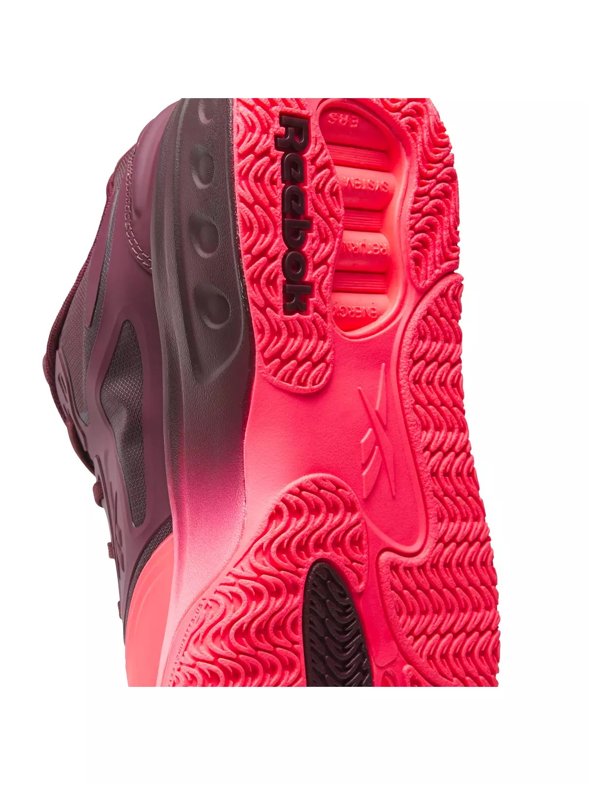 Engine A "Black Cherry/Pink Blast/Black Cherry" Unisex Basketball Shoe - 7
