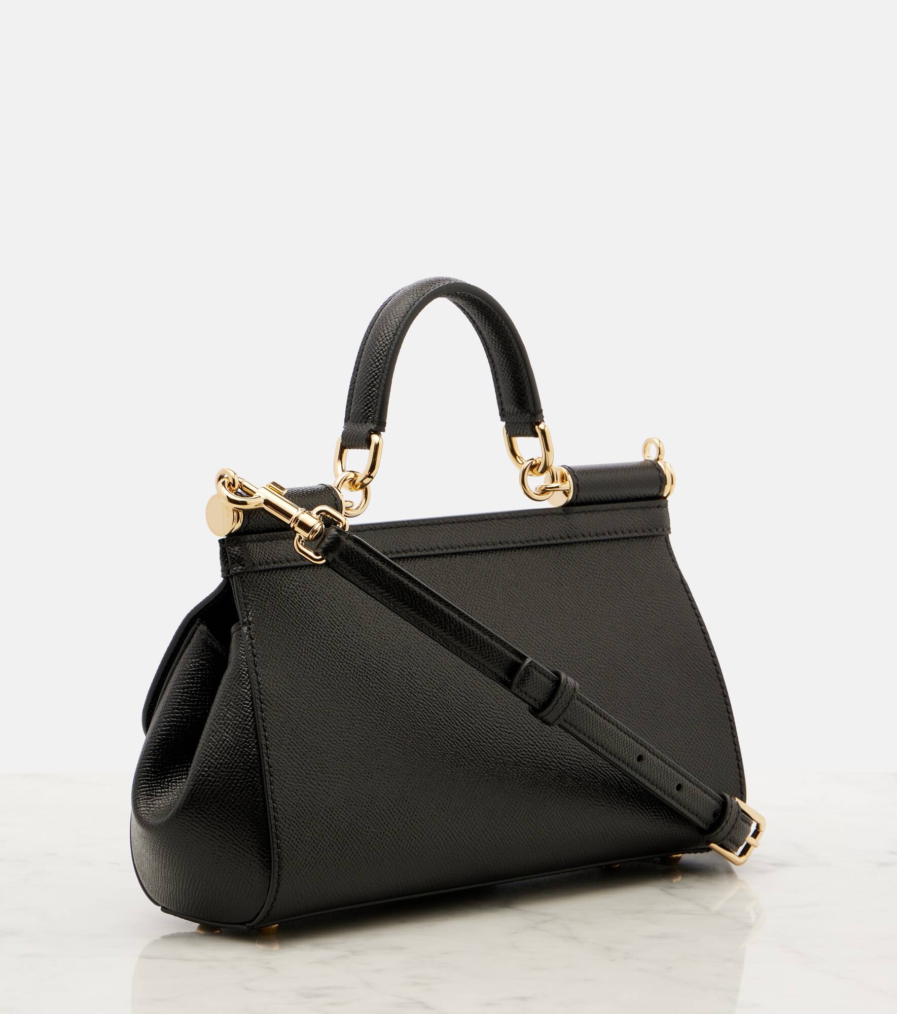Sicily EW Small leather tote bag - 4
