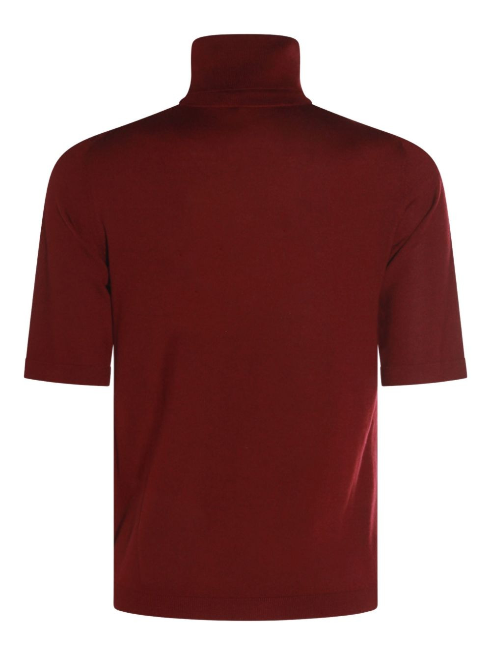turtleneck short-sleeve sweater - 3