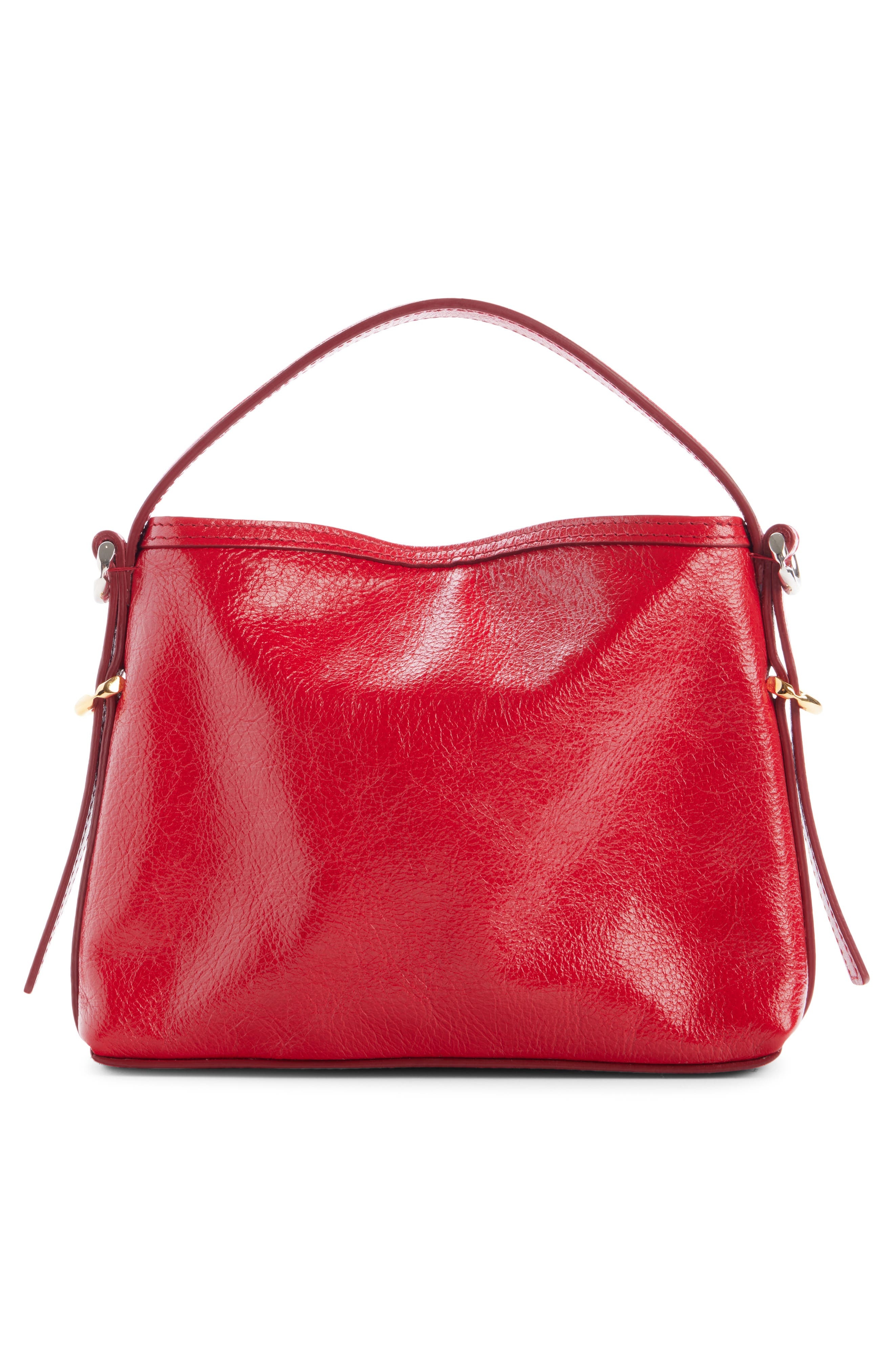 Givenchy Nano Voyou Leather Crossbody Bag in Vermillon at Nordstrom - 5