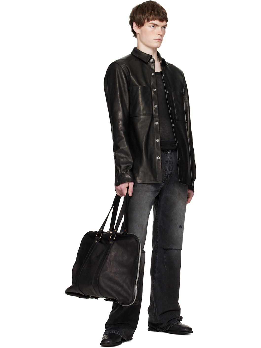 Black Soft Horse GB2A Bag - 4