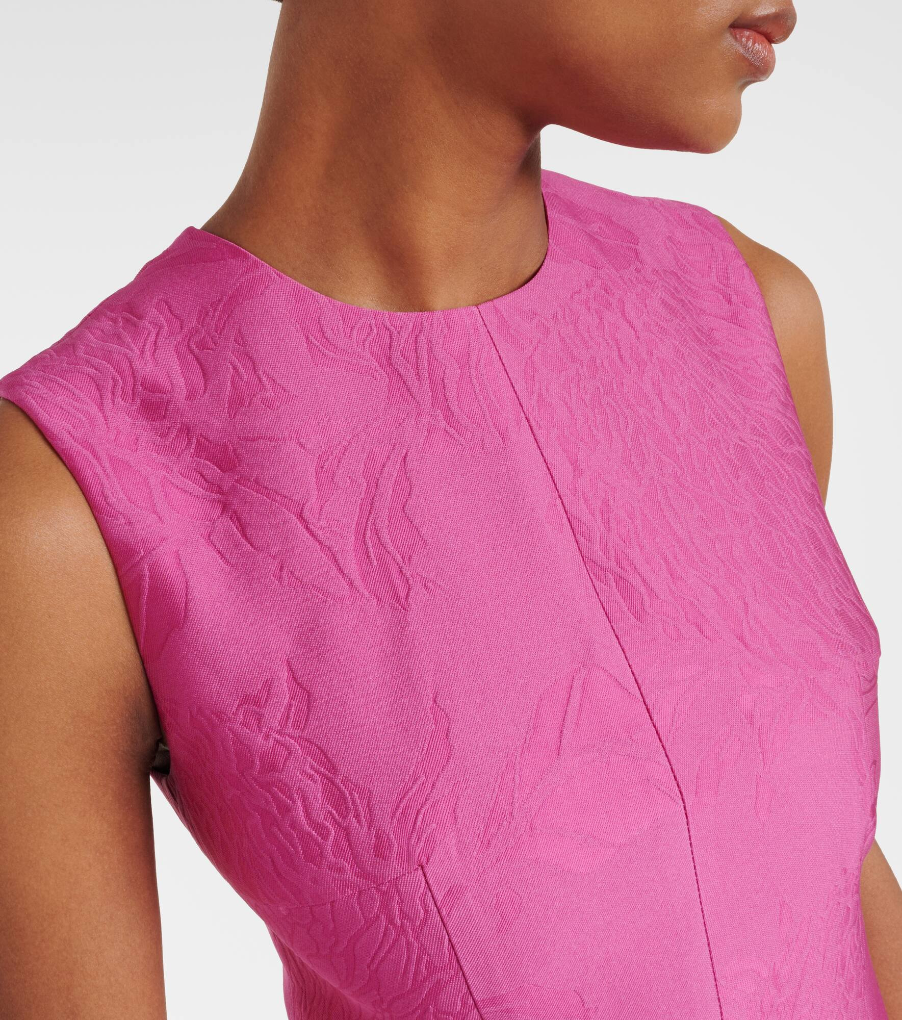Mara cloqué cocktail dress - 4