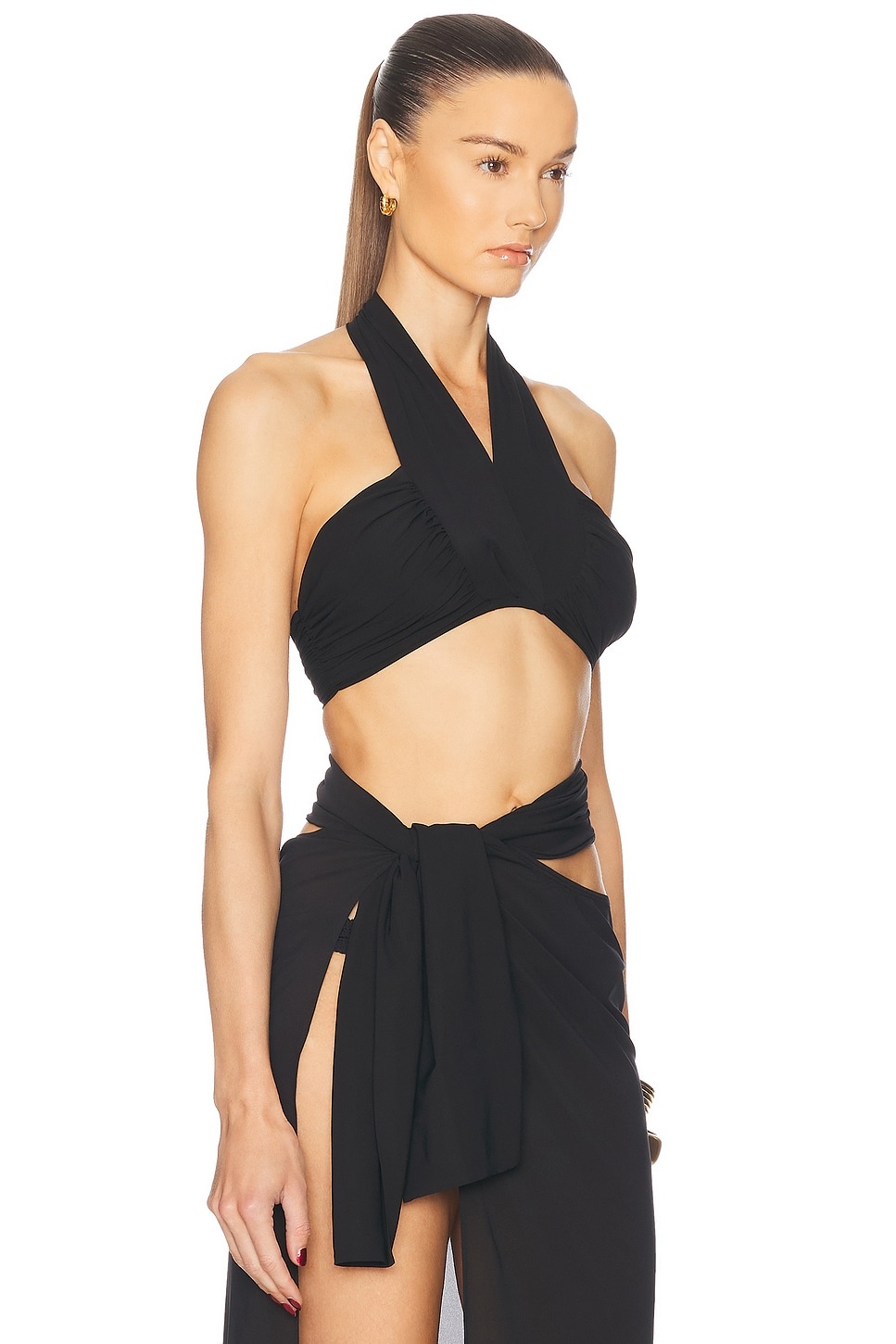 Draped Cover Up Top - 2