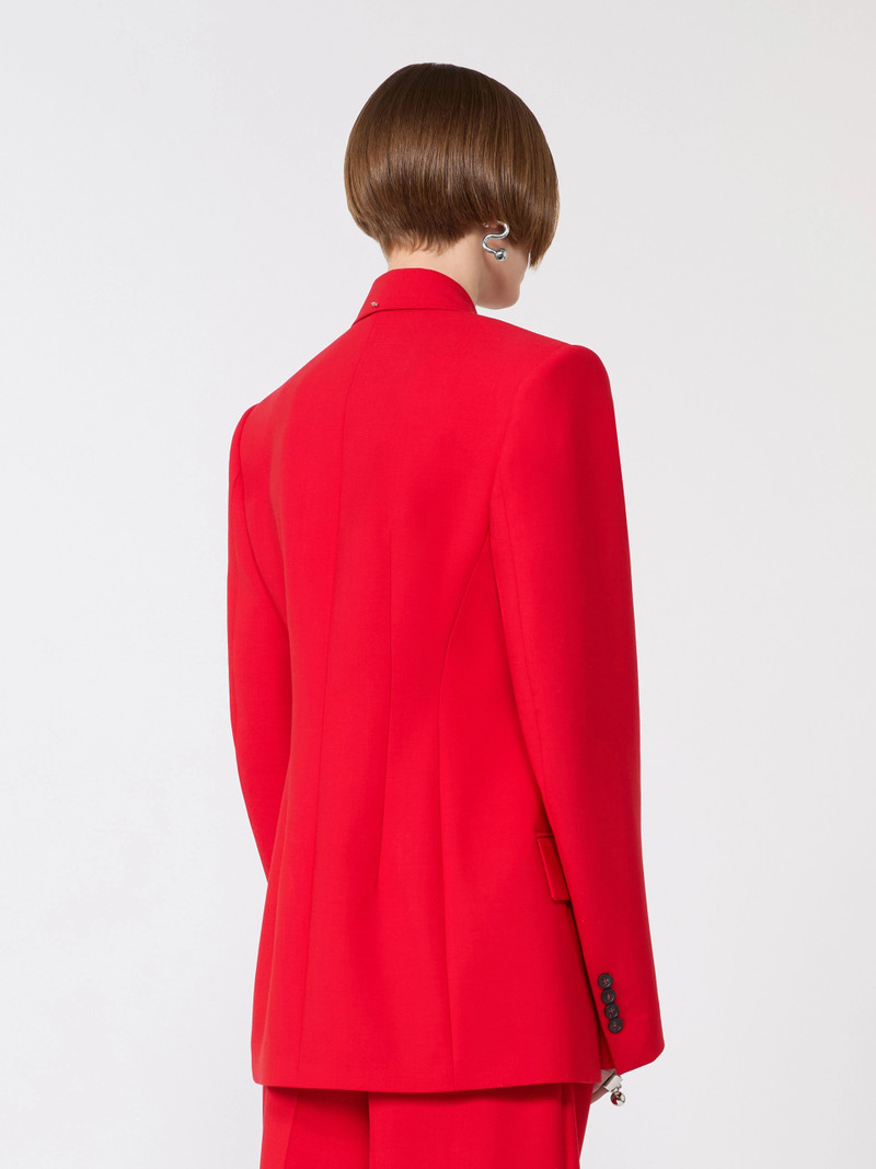 GUFO Stretch-wool double-breasted blazer - RED 4