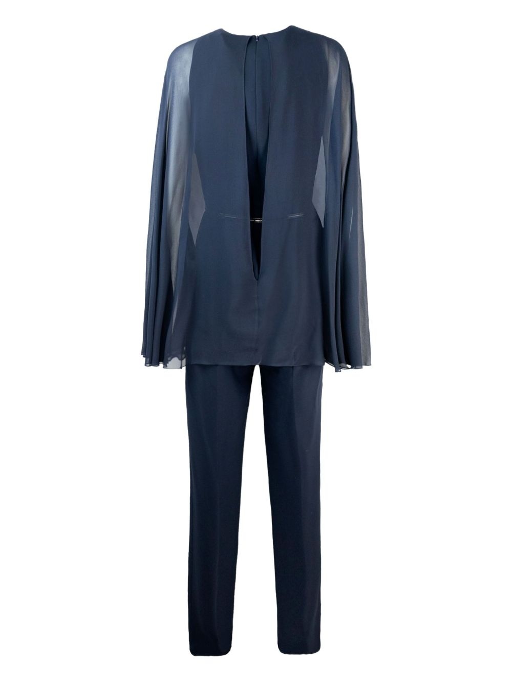 cape-sleeve jumpsuit - 2