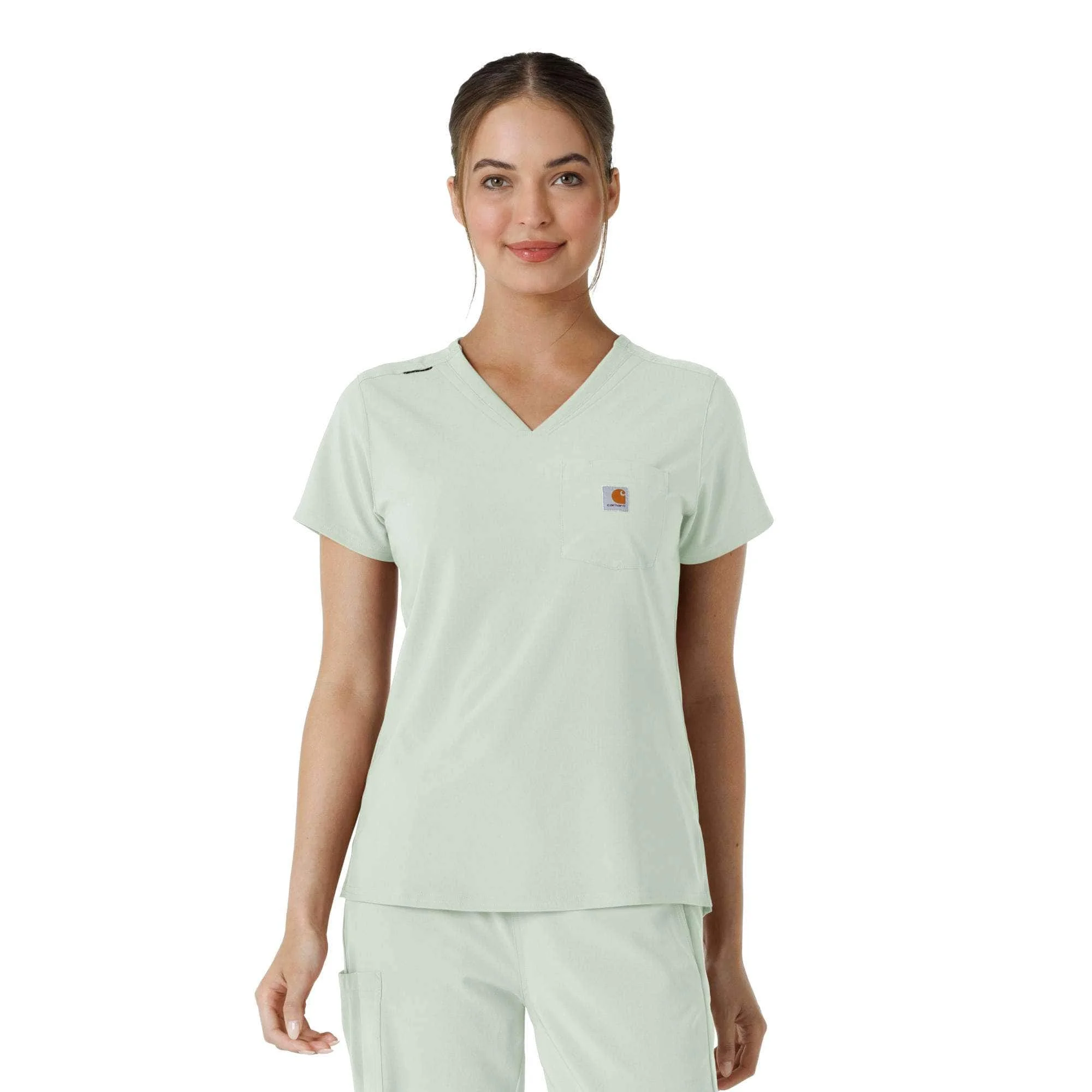 Women's Force Cross-Flex Tuck-In Scrub Top - 1