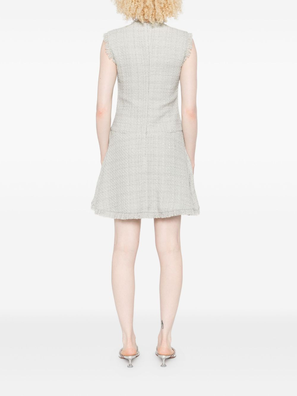 tweed mini dress - 4