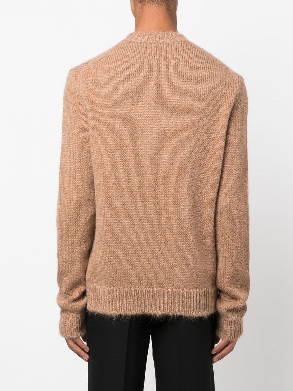 round-neck knit jumper - 4