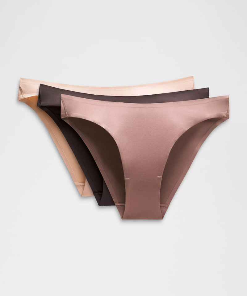 Wundermost Ultra-Soft Nulu Mid-Rise Bikini Underwear *3 Pack 1