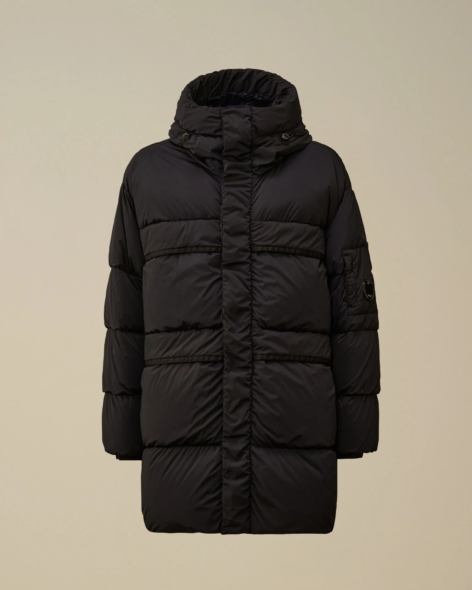 Nycra-R Long Hooded Down Jacket - 1