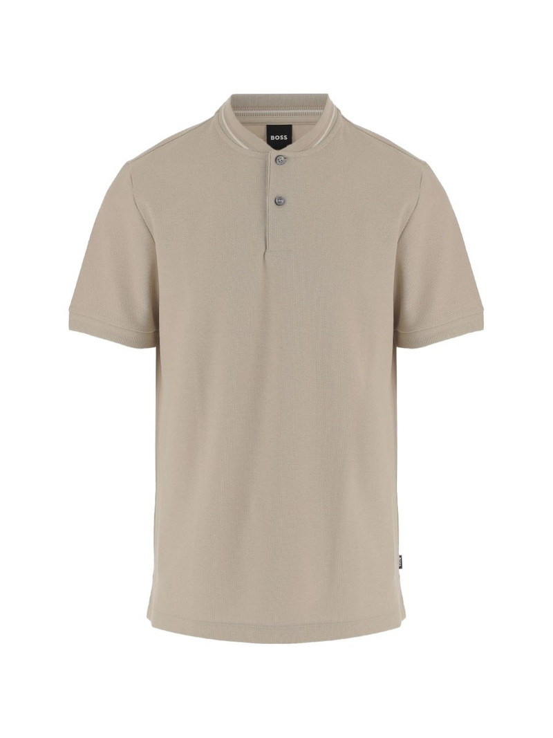 crew-neck polo shirt 1
