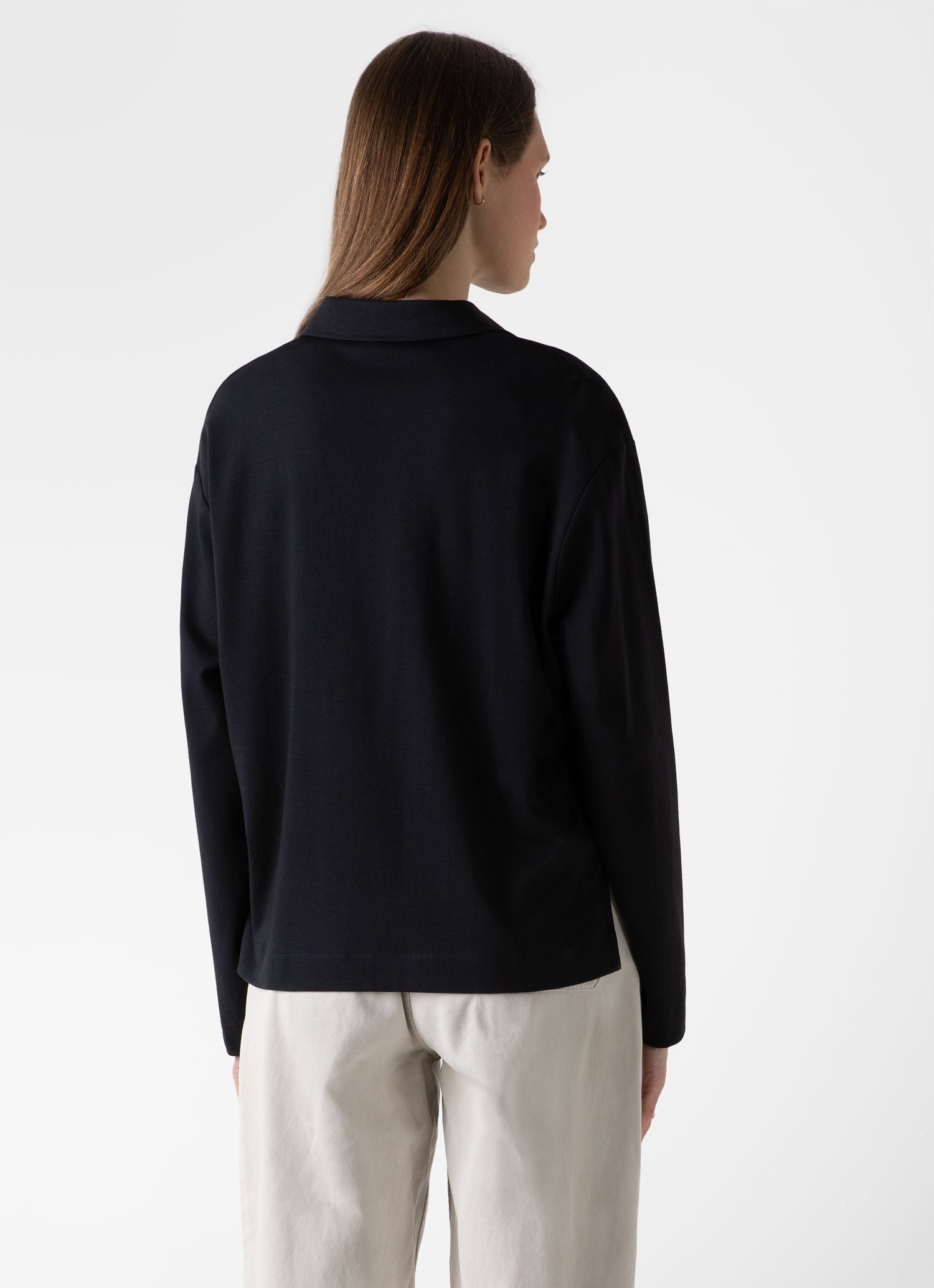 Jersey Polo Top - 4