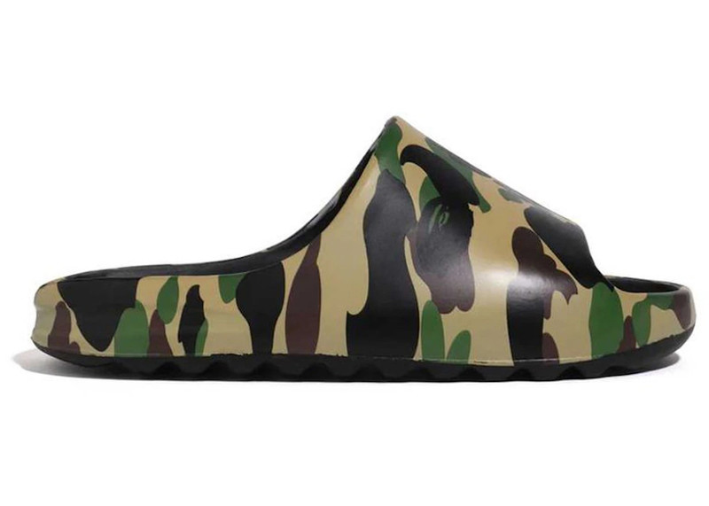 A Bathing Ape 1st Camo Slide Yellow - 1