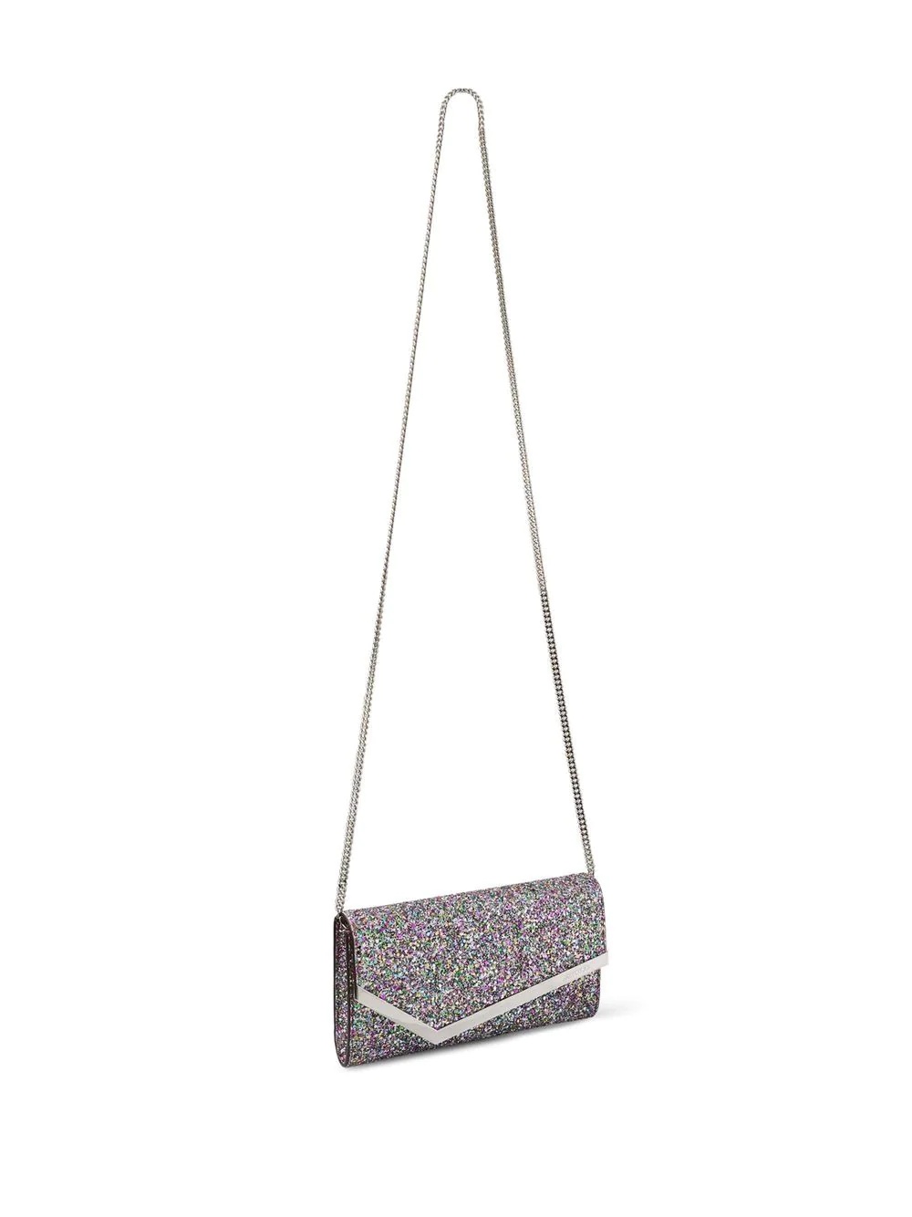 Emmie glitter clutch bag - 6