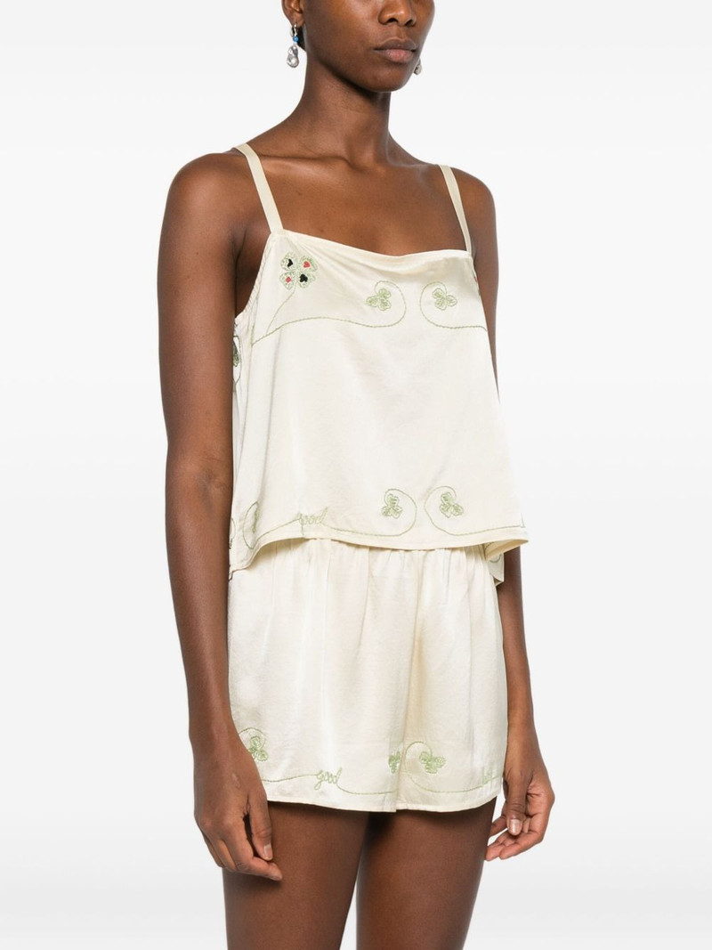 floral-embroidered tank top 3