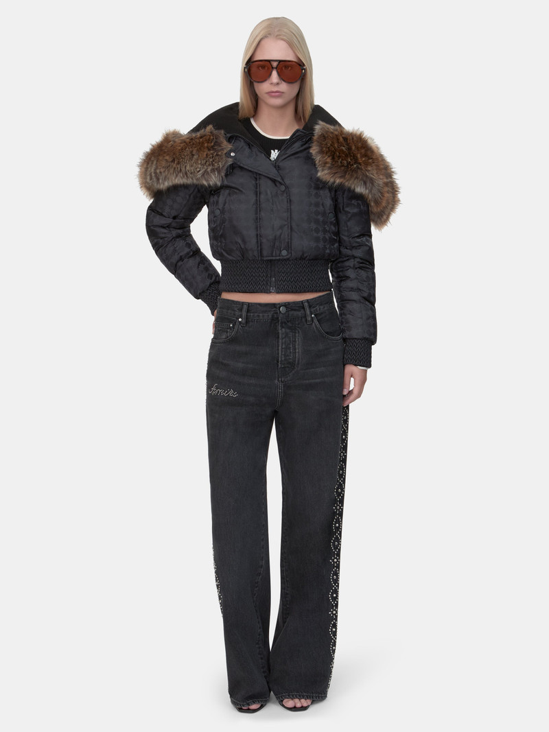 AMIRI WOMEN'S MA QUAD HOODED DOWN JACKET outlook