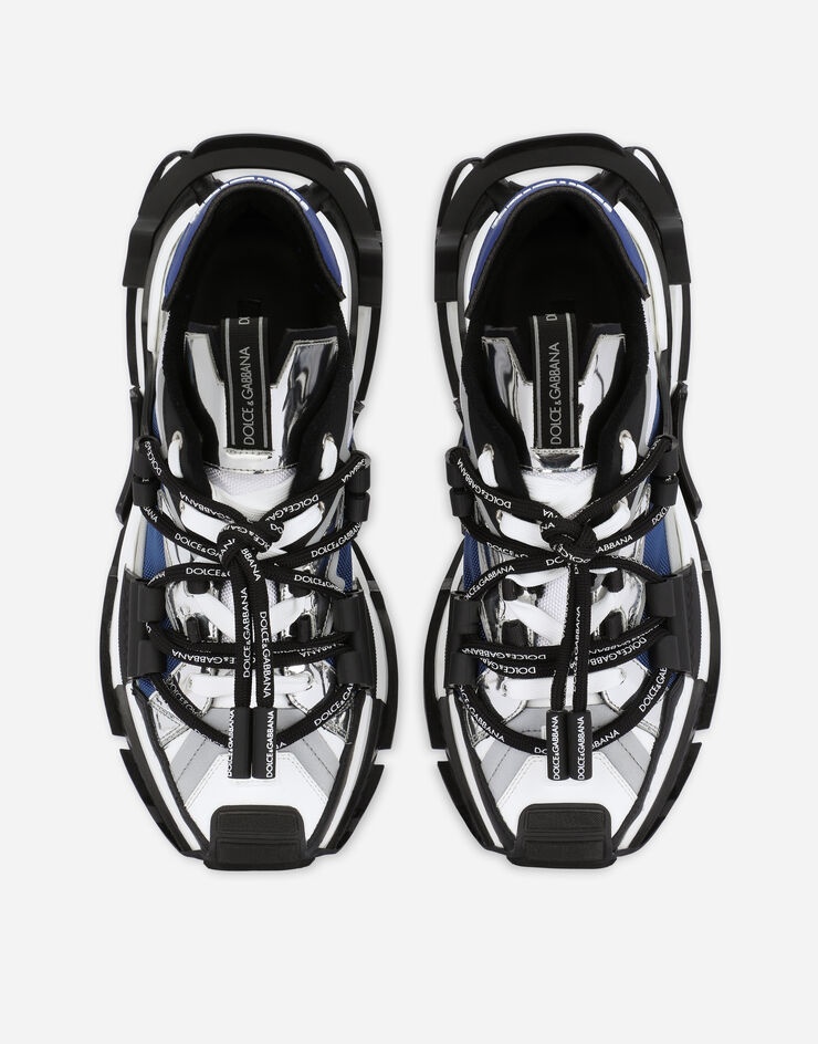 Mixed-material Space sneakers - 4