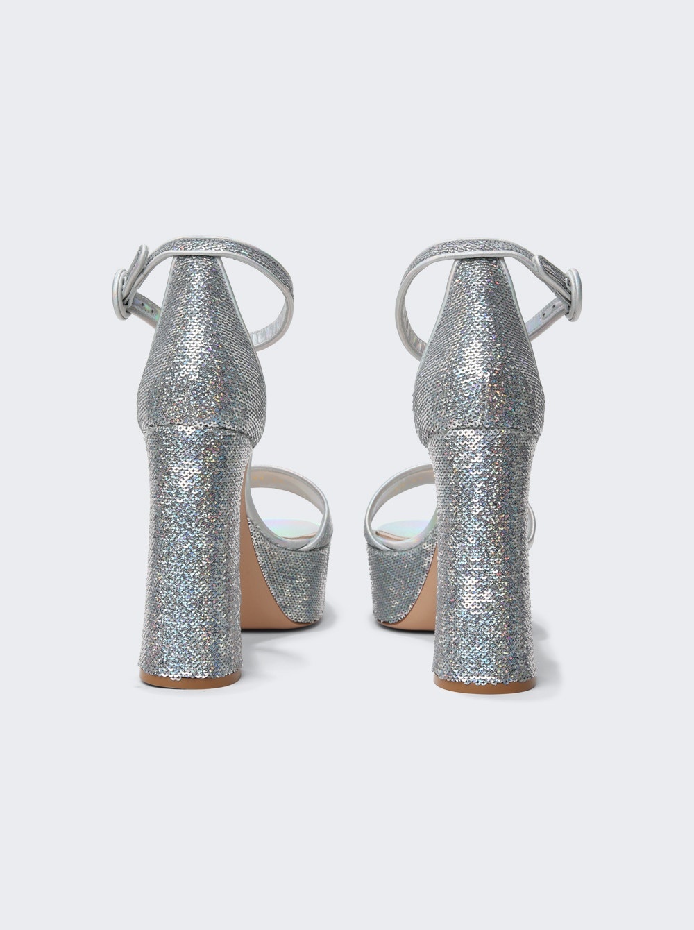 Platform Buckle Sandal Hologram - 4