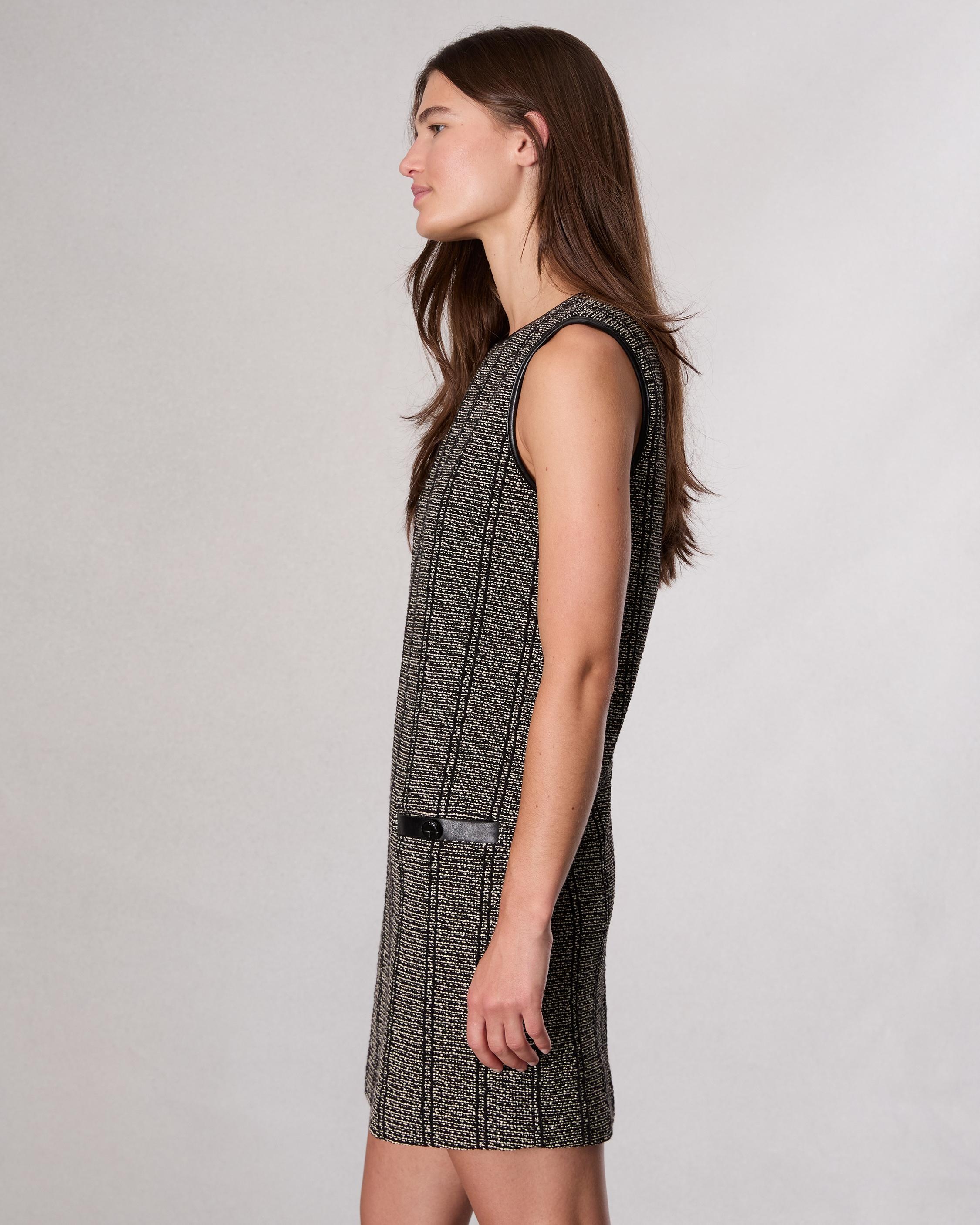 Frances Tweed Mini Dress - 4