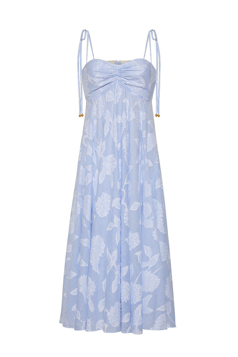 Sunray Dress Striped Charm, Sunlit Swirl 1