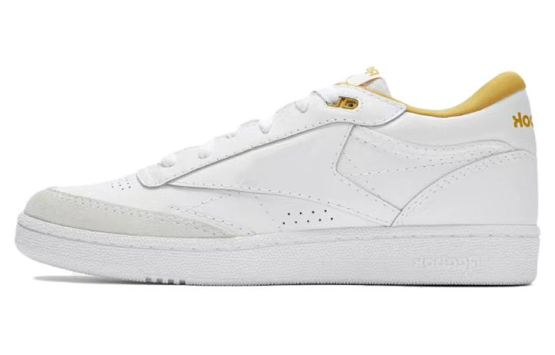 Reebok Reebok Classics Club C Mid II 'White Yellow' 100033036 outlook