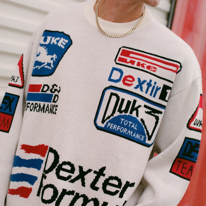 DR Sponsors Off-White Knitted Sweatshirt 10