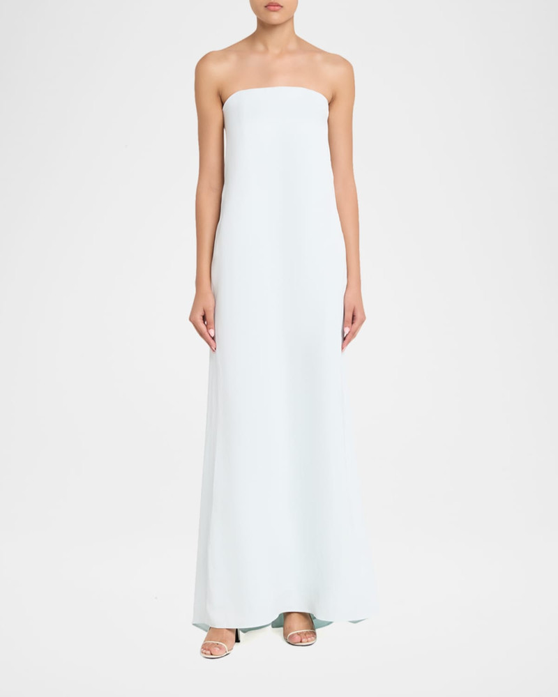 TWP Carolyn's Gown in Coated Viscose Linen outlook