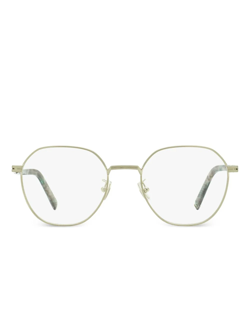 geometric single-bridge glasses - 1