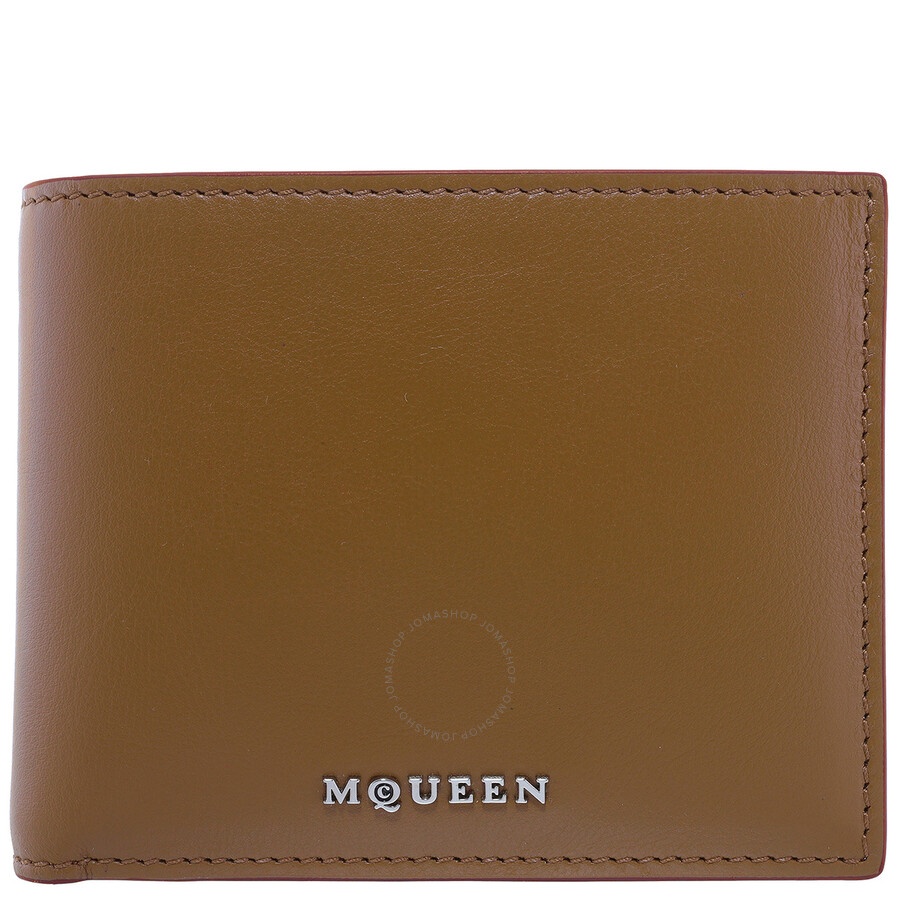 Alexander Mcqueen Leather Logo Bifold Wallet - 1