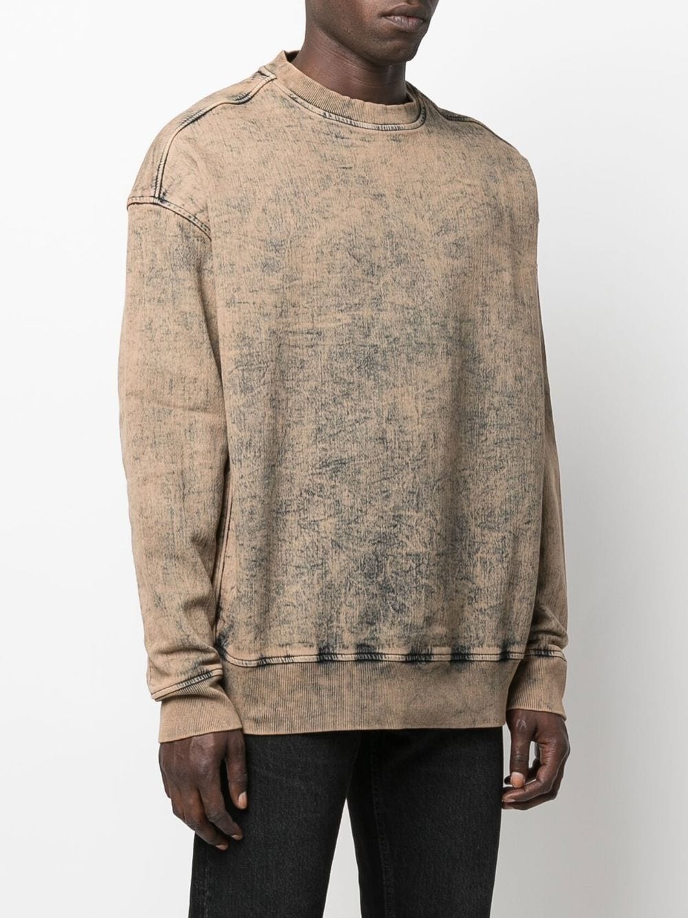 D-KIRB-NE-FS overdyed sweatshirt - 3