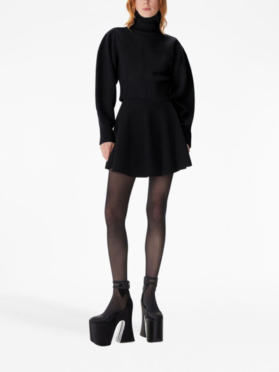 NINA RICCI roll-neck cropped jumper outlook