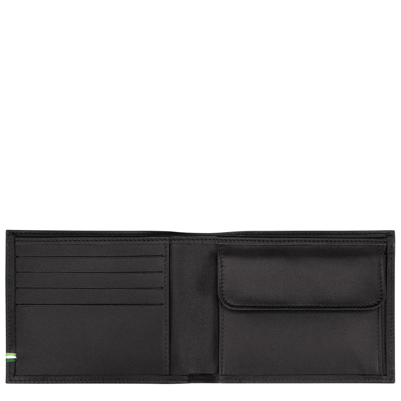 Longchamp sur Seine Wallet Black - Leather 3