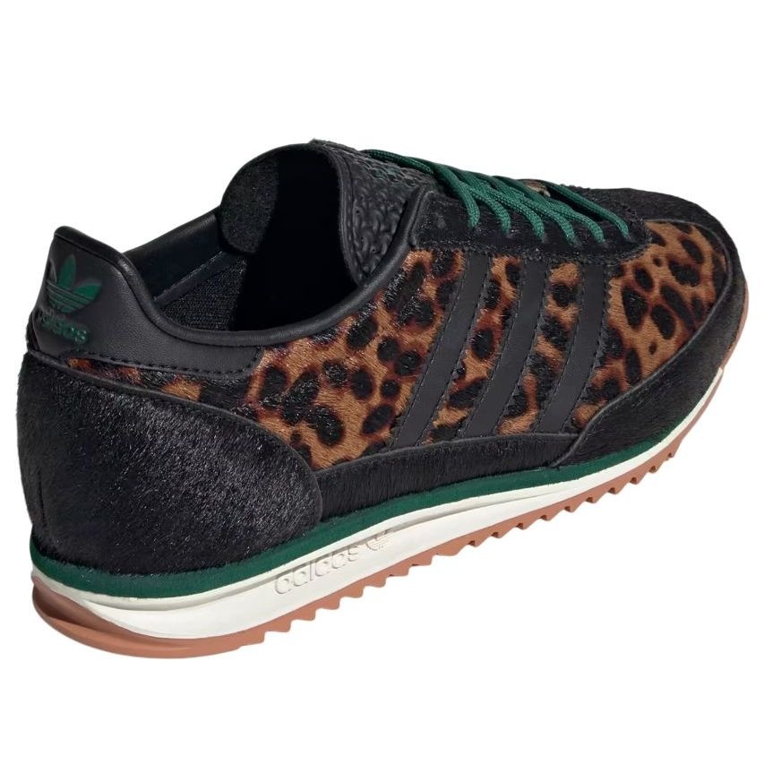 (WMNS) adidas SL 72 'Core Black Leopard' JI0187 - 4