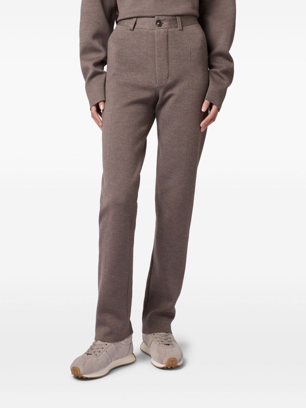 straight-leg trousers - 2