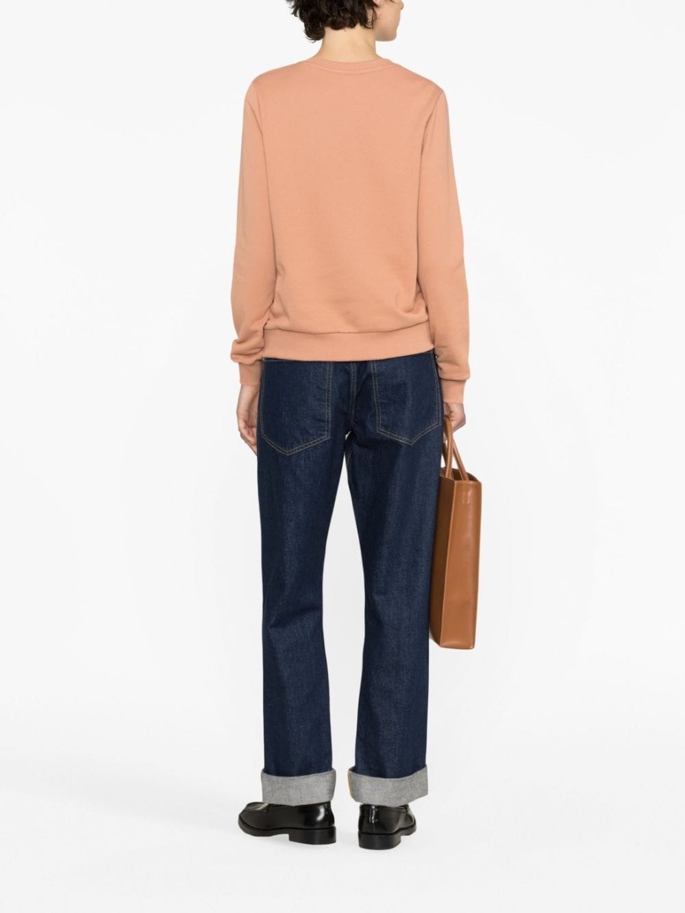 Madame logo-print cotton sweatshirt - 3