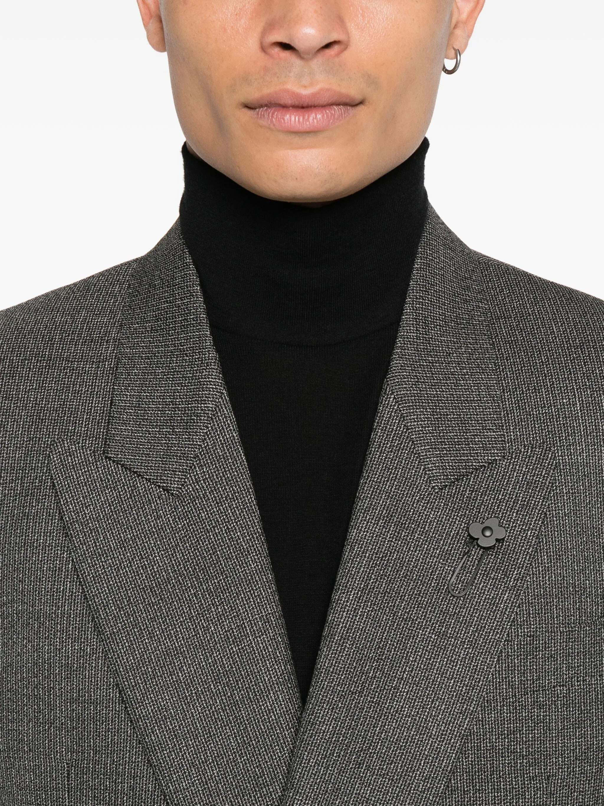 Lardini Double-breasted Blazer - 4