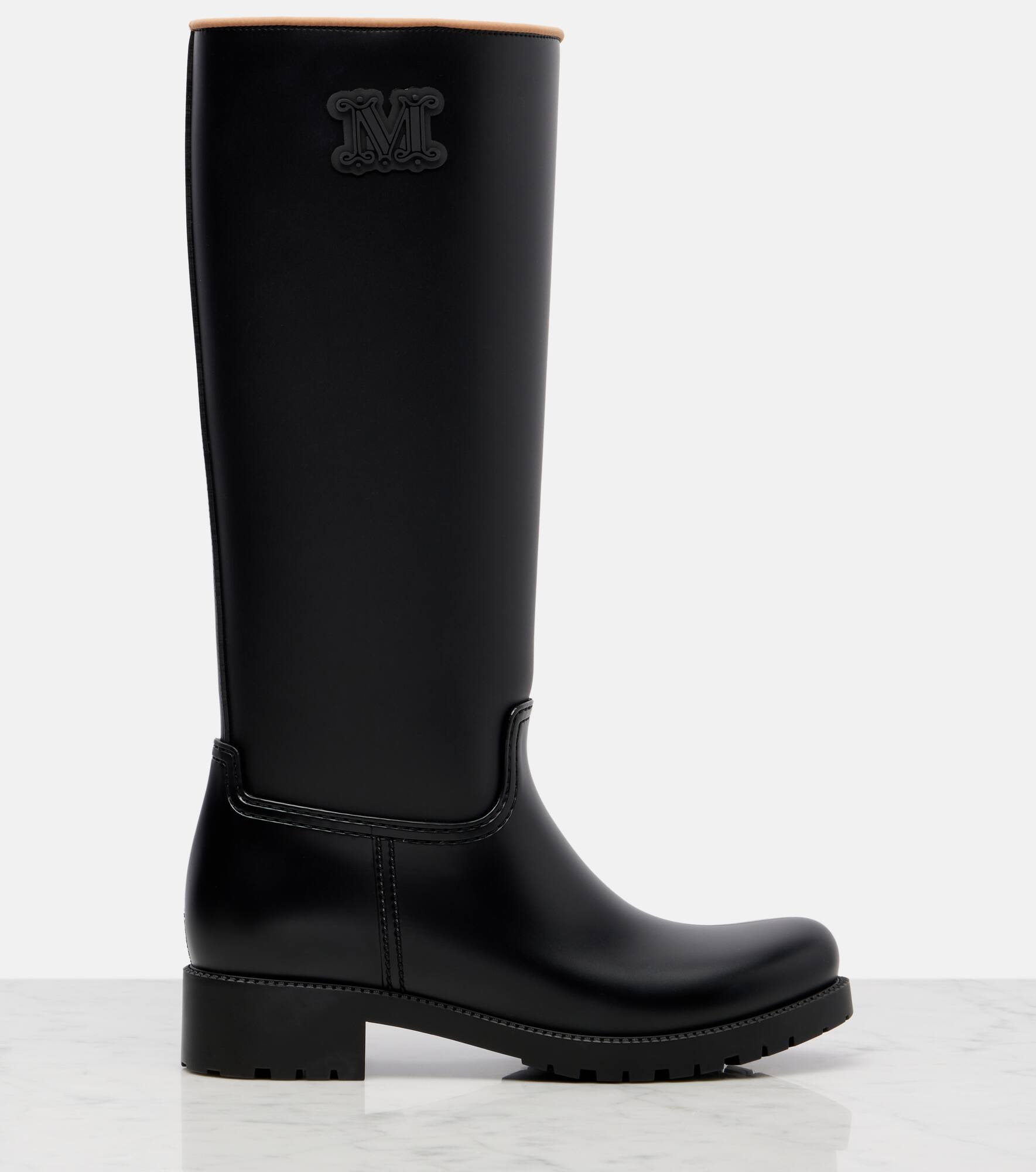 Monogram rain boots - 4